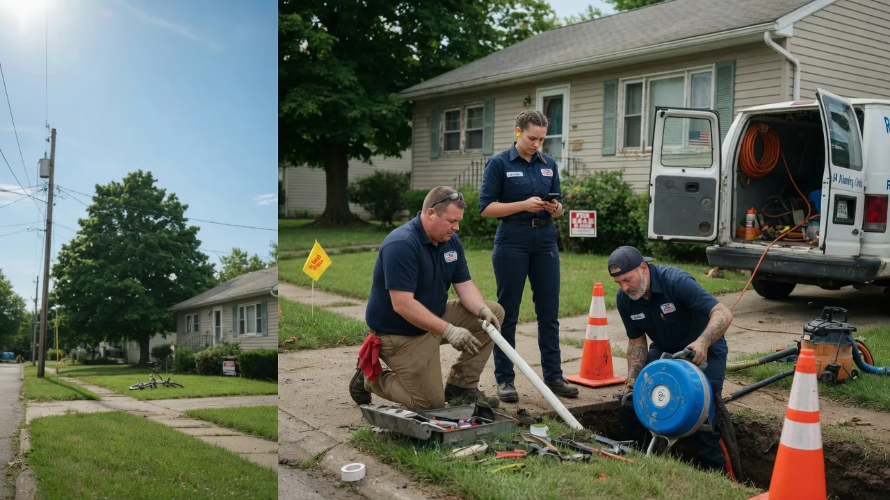 Sewer Line Repair in Waterford, MI near me